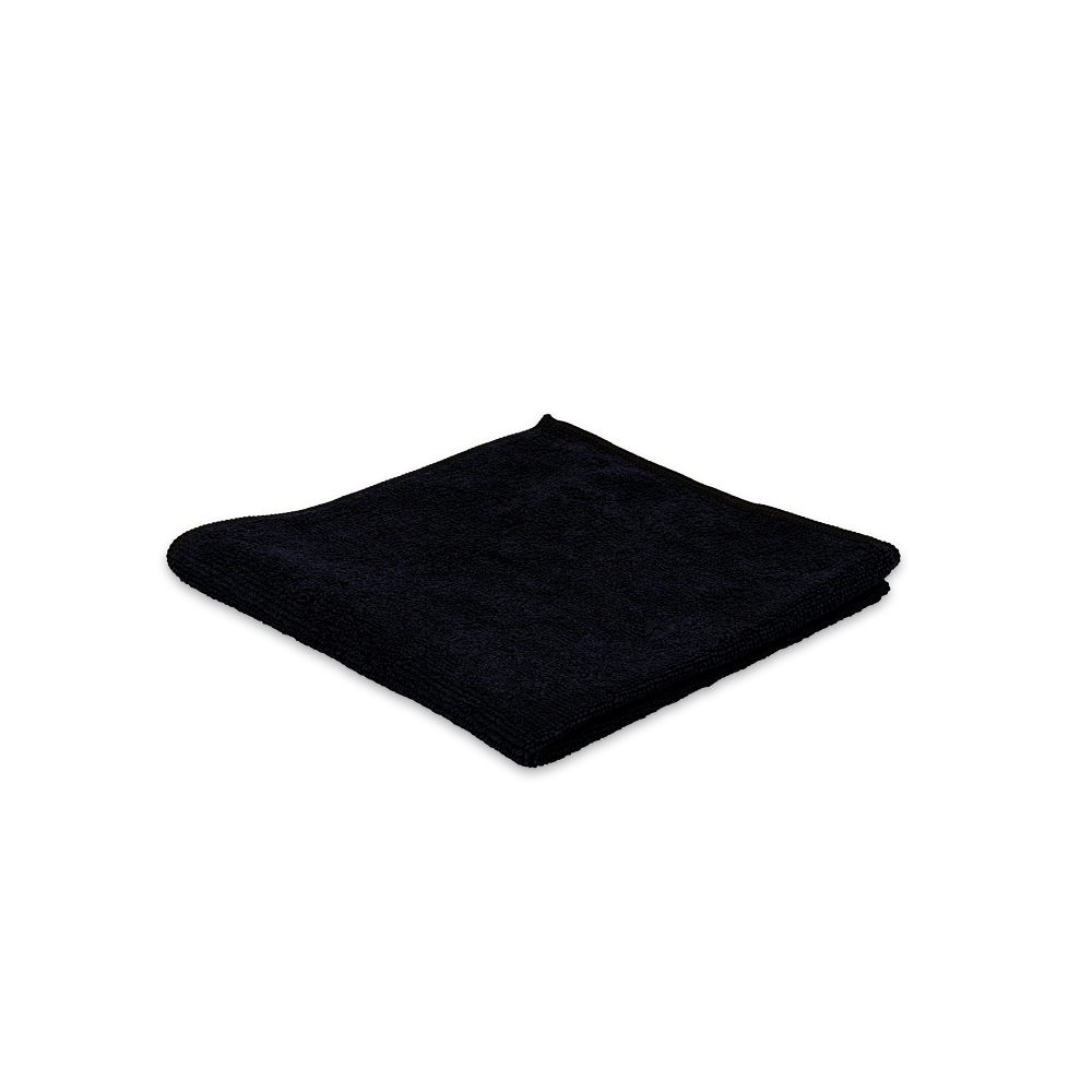 Örtrefjaklútur SOFT svartur 40x40 cm.