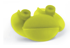 Oval yellow glue pads